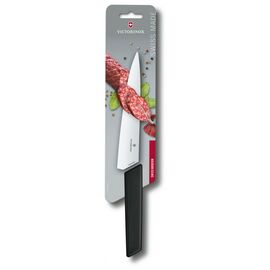 Кухонный нож Victorinox Swiss Modern Carving 19см Black (6.9013.19B)