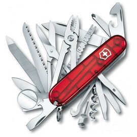 Нож Victorinox Swisschamp Transparent Red (1.6795.T)