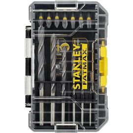 Набор сверл и бит Stanley FatMax, Phillips, Pozidriv, Torx, Pz1, Ph1, T20, L 25, 50 мм, 19 шт, кейс (STA88554)