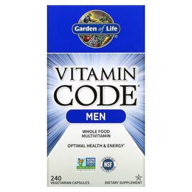 Витаминно-минеральный комплекс Garden of Life Мужские Мультивитамины из цельных продуктов, Vitamin Code, Wh (GOL-11419)