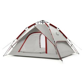 Палатка Naturehike NH21ZP008 4x Grey/Red (6927595777572)