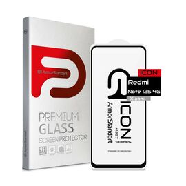 Стекло защитное Armorstandart Icon Xiaomi Redmi Note 12S 4G Black (ARM68031)