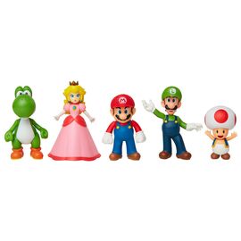 Фигурка Super Mario Набор - Марио и друзья 6 см (400904)
