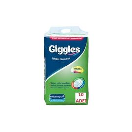 Подгузники для взрослых Giggles Large (100-150 см) 10 шт (8680131205509)