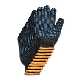 Защитные перчатки Stark Black 6 нитей 10 шт (510861101.10)