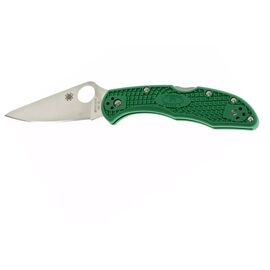 Нож Spyderco Delica 4 Flat Ground ACX 390 Green (C11FPGR)