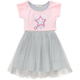 Платье Breeze с фатиновой юбкой и с топом (14364-128G-pink)