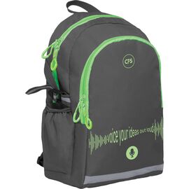 Рюкзак школьный Cool For School 39*27*15 см Черный (CF86597-09)