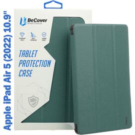 Чехол для планшета BeCover Soft Edge mount Apple Pencil Apple iPad Air 5 (2022) 10.9" Dark Green (708769)