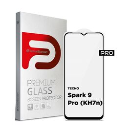 Стекло защитное Armorstandart Pro TECNO Spark 9 Pro (KH7n) Black (ARM64652)