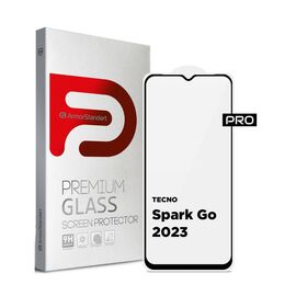 Стекло защитное Armorstandart Pro TECNO Spark Go 2023 (BF7) Black (ARM67166)