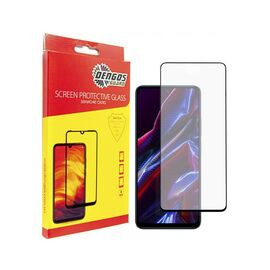 Стекло защитное Dengos Full Glue Poco X5 5G (black) (TGFG-302)