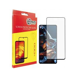 Стекло защитное Dengos Full Glue Poco X5 Pro 5G (black) (TGFG-303)