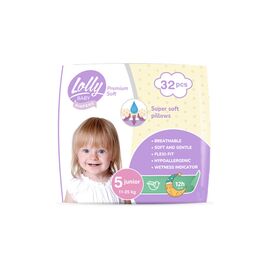 Підгузок Lolly Premium Soft 5 (11-25 кг) 32 шт (4820174981051)