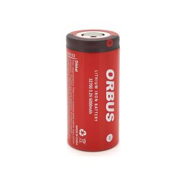 Аккумулятор 32700 LiFEPO4, 6000mAh, 3.2V, RED/GREY Orbus (ORB32700-48G)