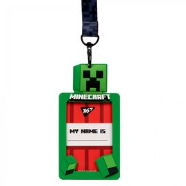 Бейдж Yes силиконовый на ленте Minecraft (940302)
