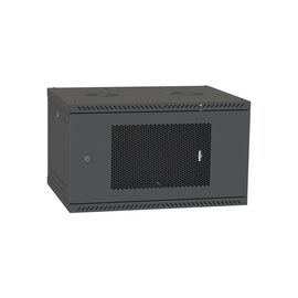 Шкаф настенный Ipcom 6U, 600*450, RAL9005 (СН-6U-060-045-ДП-9005)