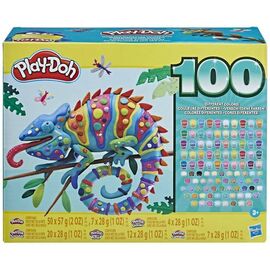 Набор для творчества Hasbro Play-Doh Набор пластилина из 100 баночек (F4636)