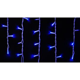 Гирлянда Delux ICICLE 75 LED 2 x 0.7 м IP44 EN Синий/белый (90016592)