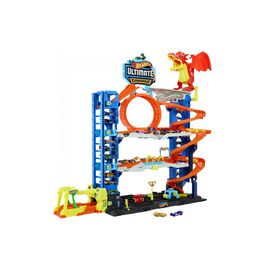 Автотрек Hot Wheels Легендарный гараж (HKX48)