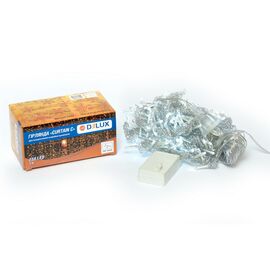 Гирлянда Delux Curtain С 256LED 3х2 м белый/прозрачный IP20 (90017995)