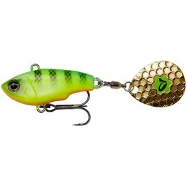 Блесна Savage Gear Fat Tail Spin 80mm 24.0g Firetiger (1854.11.77)