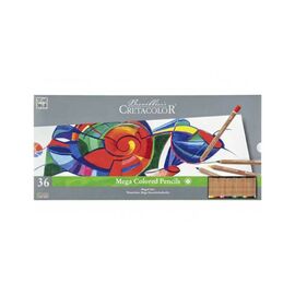 Карандаши цветные Cretacolor Megacolor 36 цветов (9014400290894)