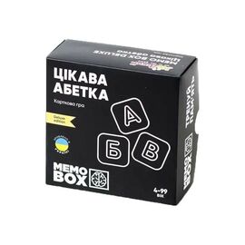 Настільна гра JoyBand MemoBox Delux Цікава абетка (MBD103)