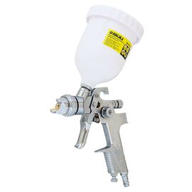 Краскопульт Sigma HVLP 1.3мм (хром) верхний бак, (пласт) (6812131)