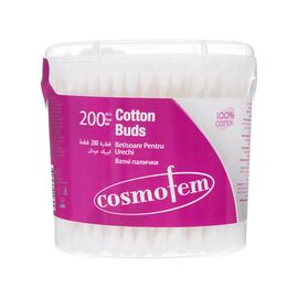 Ватные палочки Ipek Cosmofem Cotton Buds В стакане 200 шт. (8691275900304)