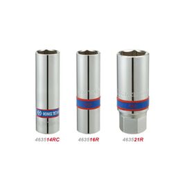 Головка торцевая KING TONY 1/2" свечная 21 мм шестигранная (463521R)