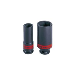 Головка торцевая KING TONY 1/2" 7/16" мм ударная удлиненная дюймовая (443514S)