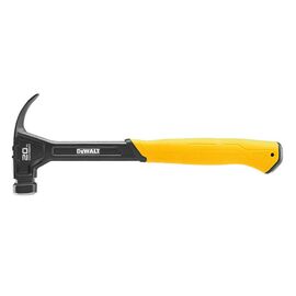 Молоток DeWALT CURVE-CLAW, цельнометаллический, 567 г, с гвоздодером (DWHT51009-0)