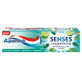 Зубна паста Aquafresh Senses Евкаліпт, лайм та м'ята 75 мл (5054563108746)