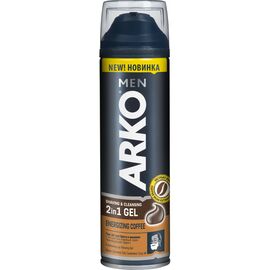 Гель для гоління ARKO З екстрактом кавових зерен 200 мл (8690506507329)