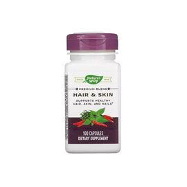 Витаминно-минеральный комплекс Nature's Way Здоровье волос, кожи и ногтей, Hair & Skin, 100 капсул (NWY-79240)