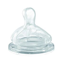 Соска Bebe Confort Emotion Physio з широкою основою, розмір L, швидкий потік, 2 шт (3102203000)