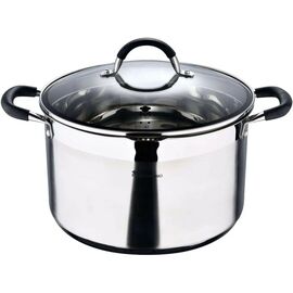 Кастрюля MasterPro Foodies collection висока з кришкою 4 л (BGMP-1505-BK)