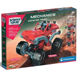 Конструктор Clementoni 10 в 1 Monster Truck, серия Science & Play, 200 деталей (75038)