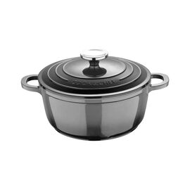 Кастрюля Bergner Excalibur з кришкою Сіра 2,2 л (BG-36100-GY)