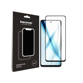 Стекло защитное BeCover Tecno Spark 20 Pro (KJ6) Black (710653)