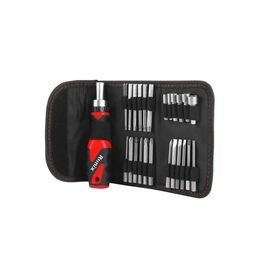 Отвертка Ronix с трещоткой и набором бит 26 шт (RH-2721)