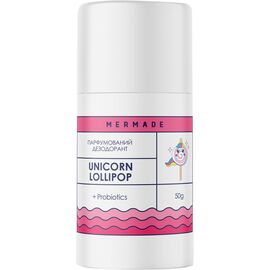 Дезодорант Mermade Unicorn Lolipop Парфюмированный с пробиотиком 50 г (4820241302772)