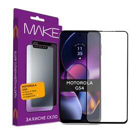 Стекло защитное MAKE Motorola G54 (MGF-MG54)