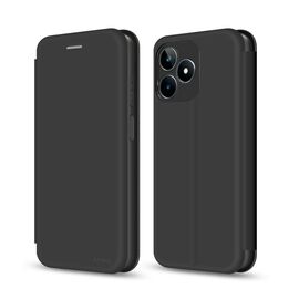 Чехол для мобильного телефона MAKE Realme C53 Flip Black (MCP-RC53BK)
