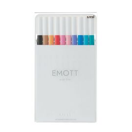 Лайнер UNI набор Emott Soft Pastel Color 0.4 мм 10 цветов (PEM-SY/10C.02SPC)