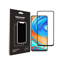 Стекло защитное BeCover Poco M6 Pro 5G Black (710654)