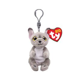 Мягкая игрушка Ty Beanie Bellies Серый пес WILFRED 12см (43111)