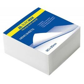 Бумага для заметок Buromax White 80х80х30мм., unglued (BM.2201)