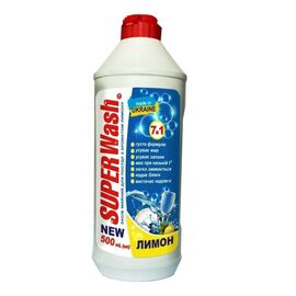 Средство для ручного мытья посуды Super Wash Лимон 500 мл (4820096036259)
